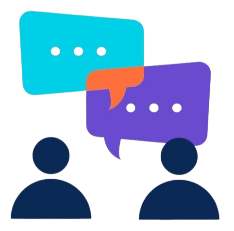 Ilustración de comunicación y colaboración